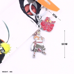 Naruto metal keychain