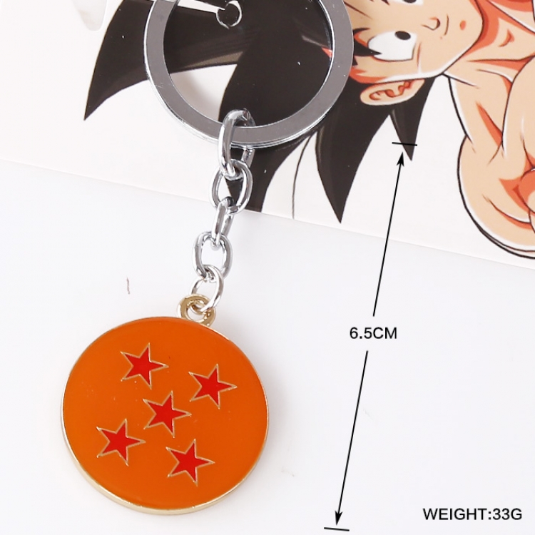 DRAGON BALL six  star  key  chain price  for 5 pcs