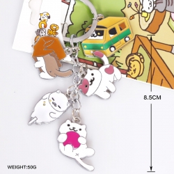 Neko Atsume key chain