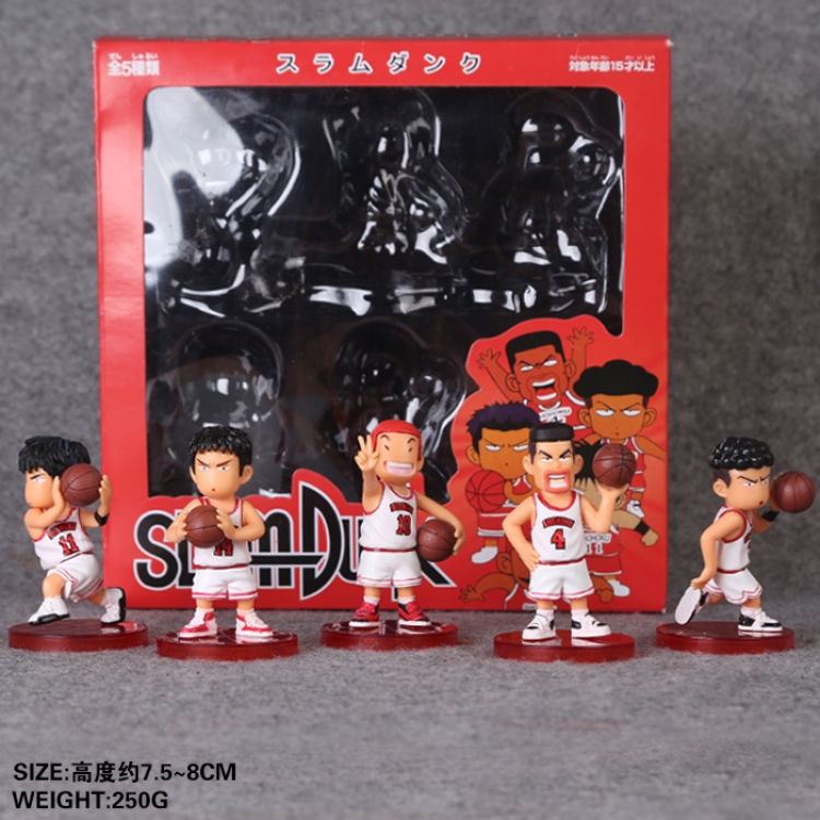 Pedestal Doll Figure Slam Dunk  price  for  5 pcs  7.5-8cmPedestal Doll Figure Slam Dunk  price  for  5 pcs  7.5-8cmPede