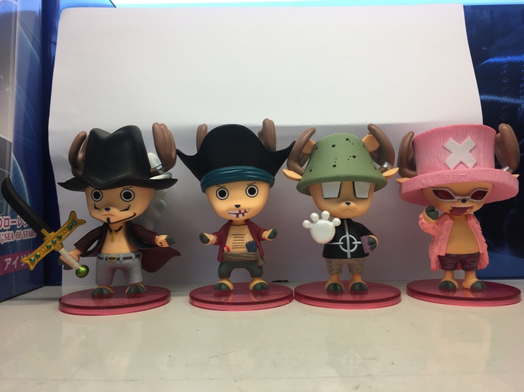 Figure One Piece Tony Tony Chopper  price for 4 pcs for a set 10cm