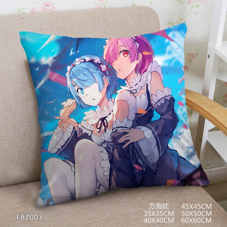 Re:Zero kara Hajimeru Isekai Seikatsu Cushion 45*45