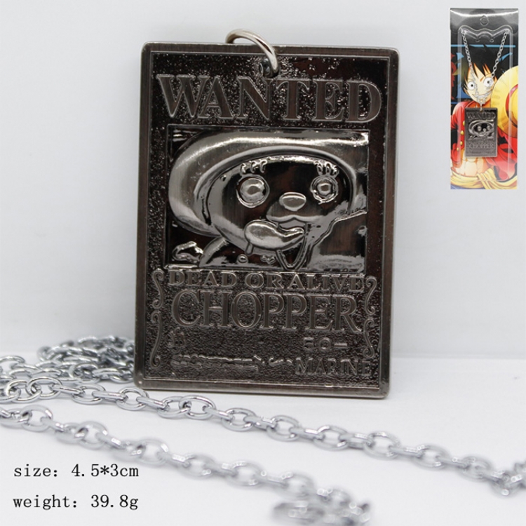 Necklace One Piece  Tony Tony Chopper  price for 5 pcs a set