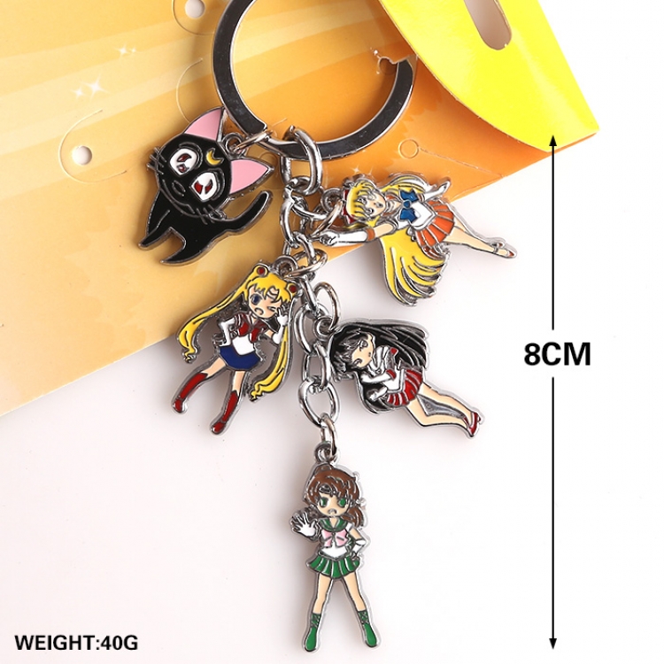 sailormoon Keychain Black Cat Luna price for 5 pcs a set (5 pcs a set )