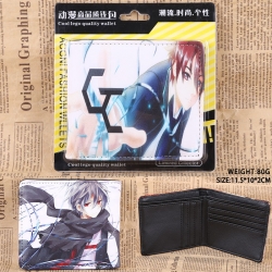 Guilty Crown pu short wallet