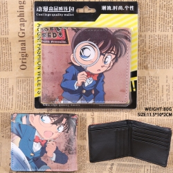 Detective conan pu wallet