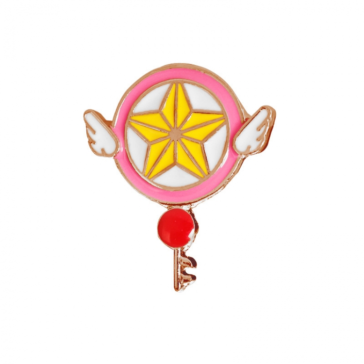 Card Captor Sakura brooch price for 12 pcs a set  2.6X3CM