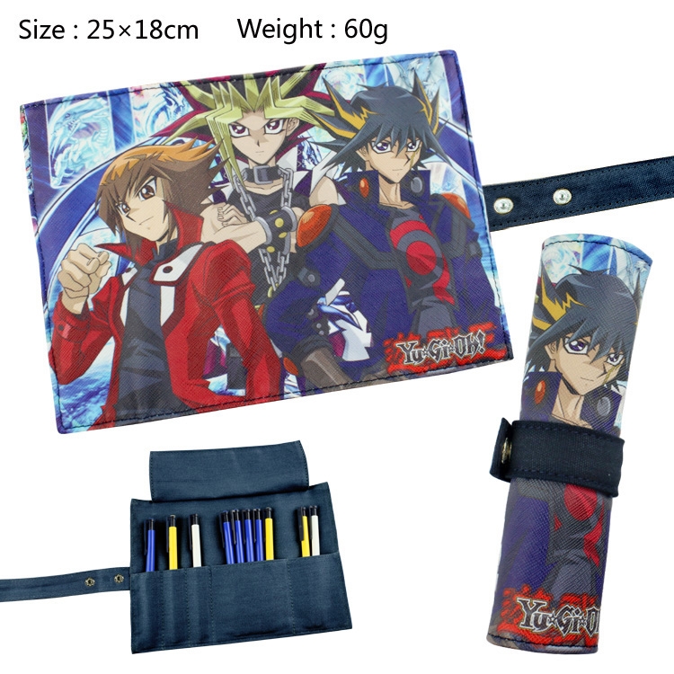 Yugioh pencil Stationery Bag case  pencil bag