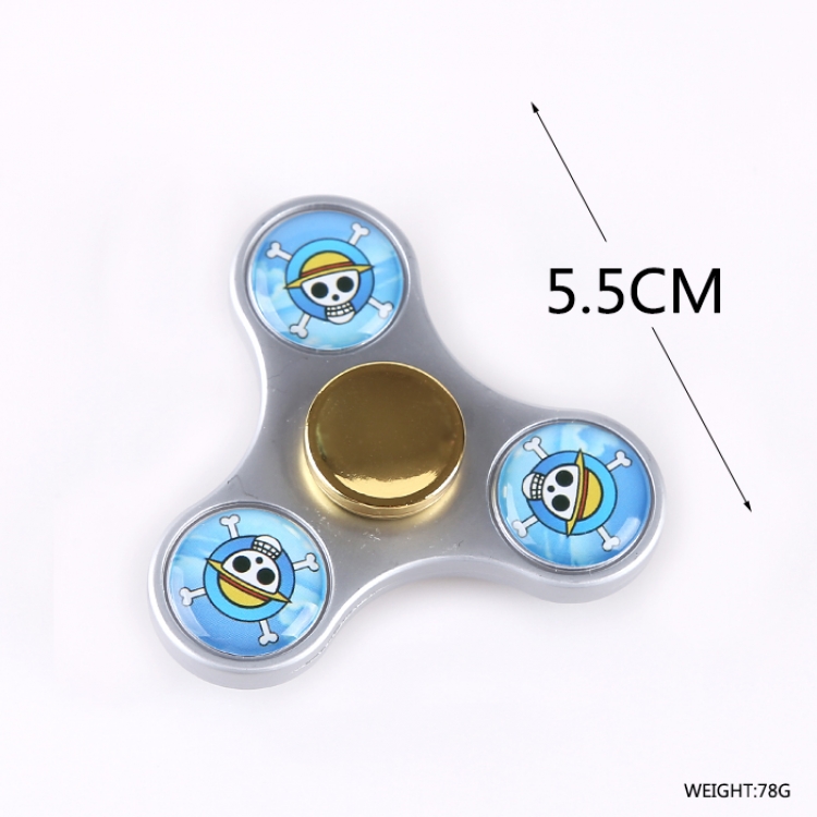 2017 Hot Zinc alloy Fidget Spinner  Fidget Spinner One Piece Monkey·D·Luffy