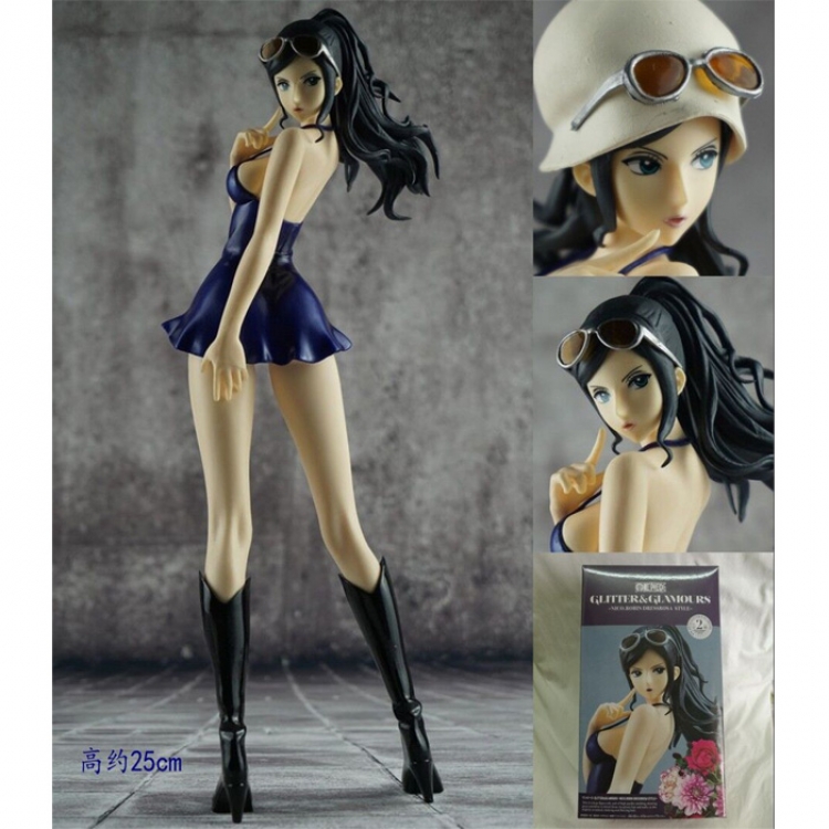 Figure One Piece Nico·Robin Can change head 24cm