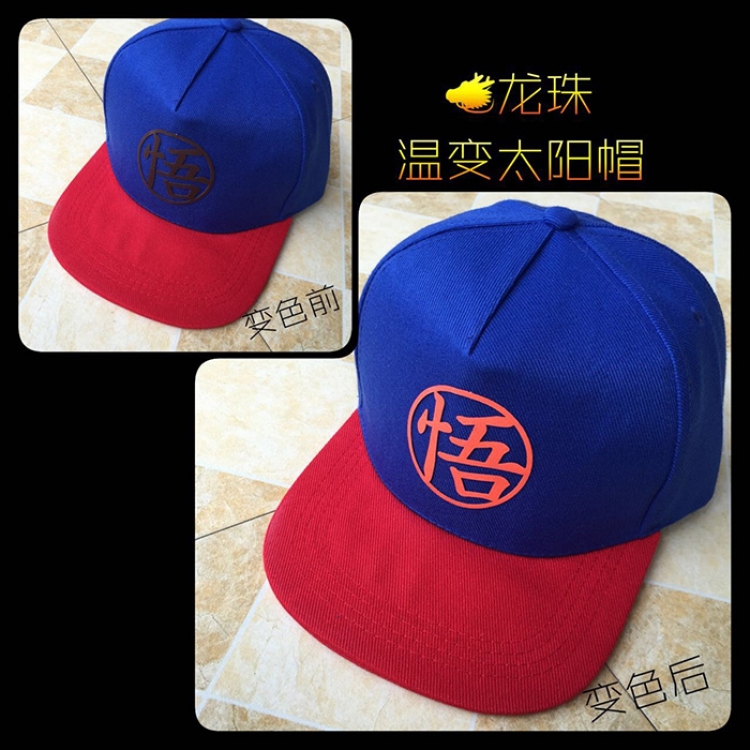 Hat DRAGON BALL Kakarotto Temperature change color hat