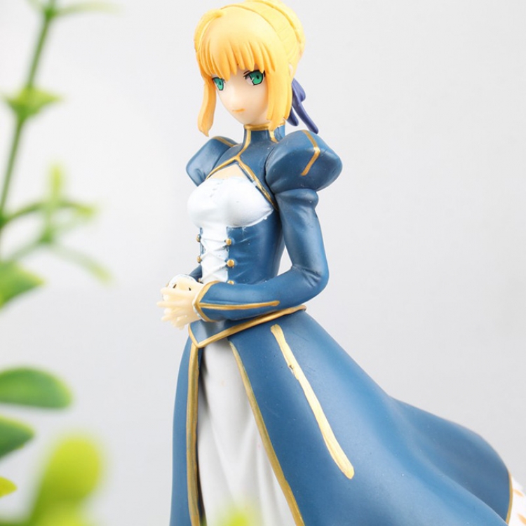 Figure Fate stay night Saber blue 18cm