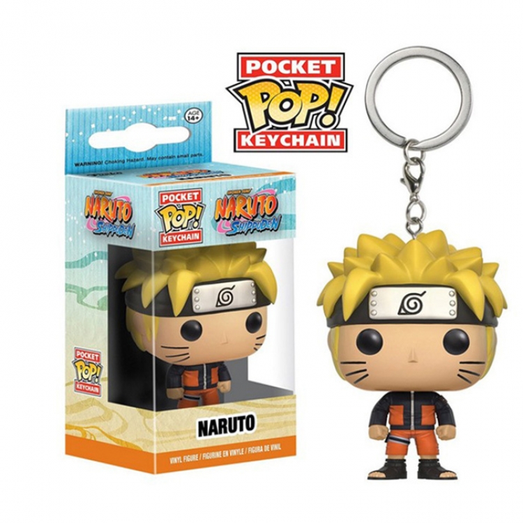 Mobile Phone Accessory Naruto  Uzumaki Naruto key chain 4cm