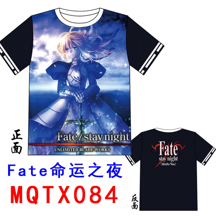 Fate stay night modal t shirt  M L XL XXL XXXL