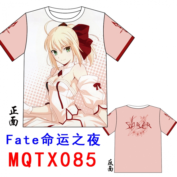 Fate stay night modal t shirt  M L XL XXL XXXL