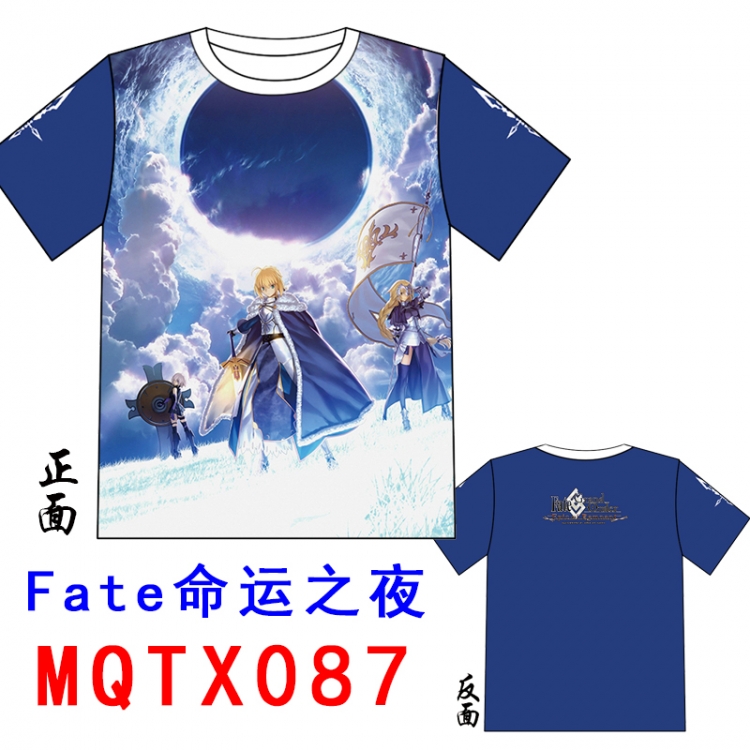 Fate stay night modal t shirt  M L XL XXL XXXL