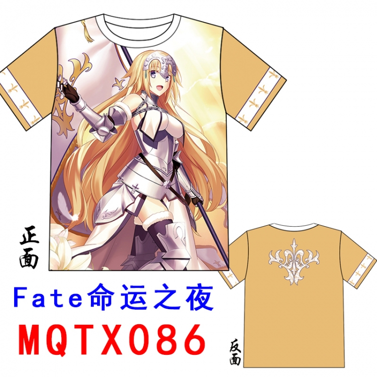 Fate stay night modal t shirt  M L XL XXL XXXL