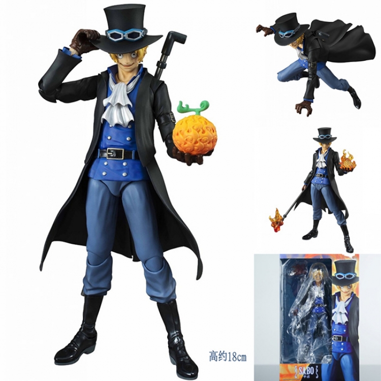 Figure One Piece Doll Figure One Piece Sabo figure 18cm