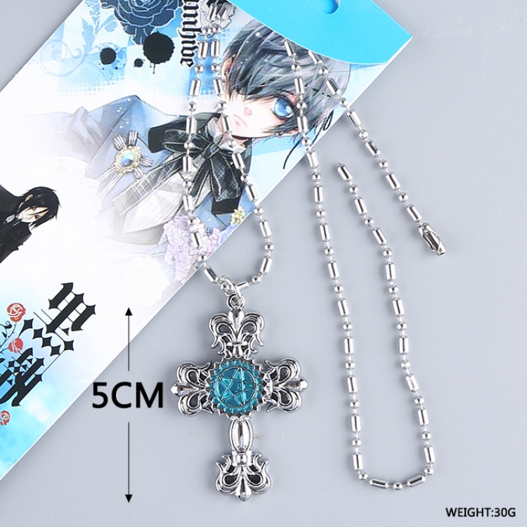 Necklace Kuroshitsuji key chain necklace price for 5 pcs a set