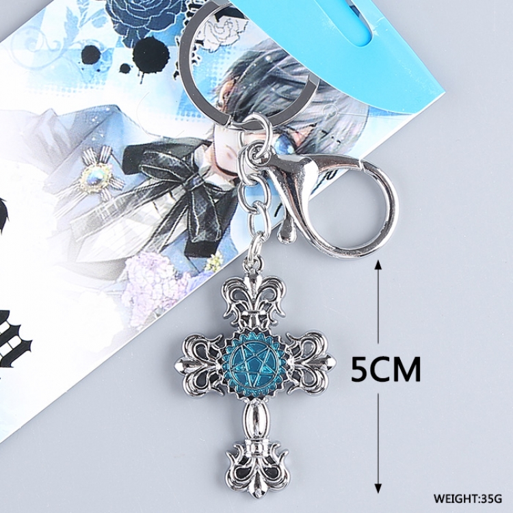 Kuroshitsuji key chain necklace price for 5 pcs a set