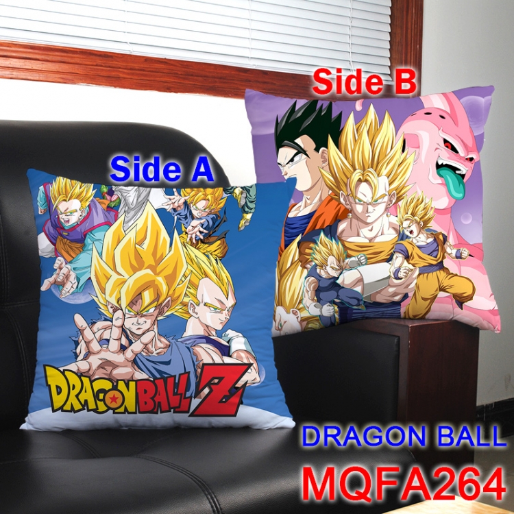 MQFA264 DRAGON BALL 45*45cm double sided color pillow cushion