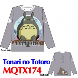 TOTORO Full color round neck l...