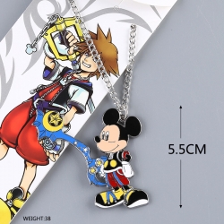 Necklace kingdom hearts key ch...