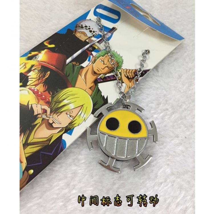 Necklace One Piece  Trafalgar Law(Trafalgar D Water Law)  key chain price for 5 pcs a set