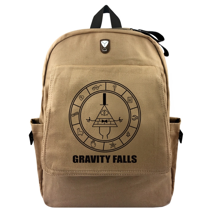 Gravity Falls Canvas Backpack Bag