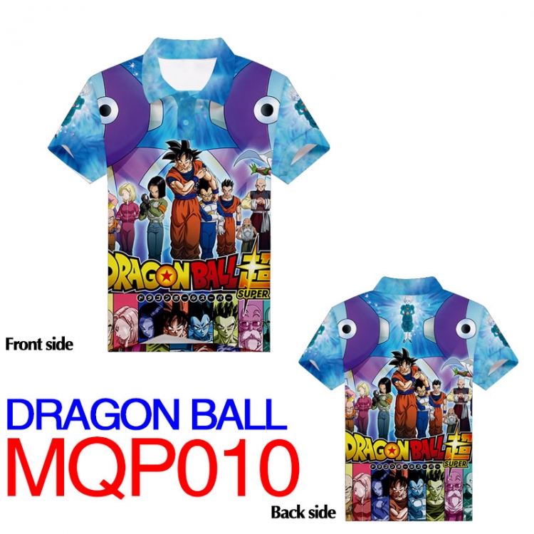 MQP010 DRAGON BALL T-shirt Full-color double-sided M  L  XL  XXL  XXXL