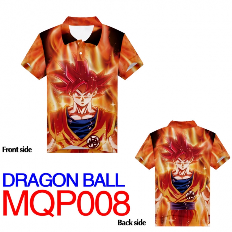 MQP008 DRAGON BALL T-shirt Full-color double-sided M  L  XL  XXL  XXXL