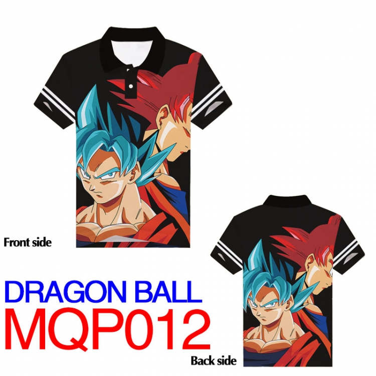 MQP012 DRAGON BALL T-shirt Full-color double-sided M  L  XL  XXL  XXXL