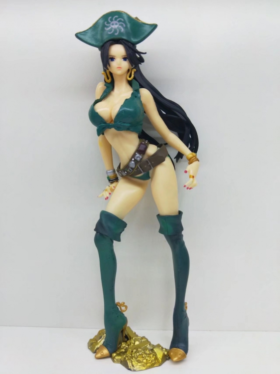 One Piece Boa Hancock Boa Hankokku  Green Figure  23CM