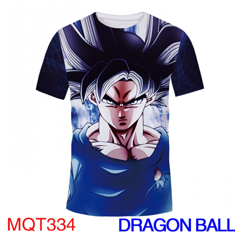 DRAGON BALL MQT334 Modal T-Shirt Full-color Double-sided M L XL XXL XXXL