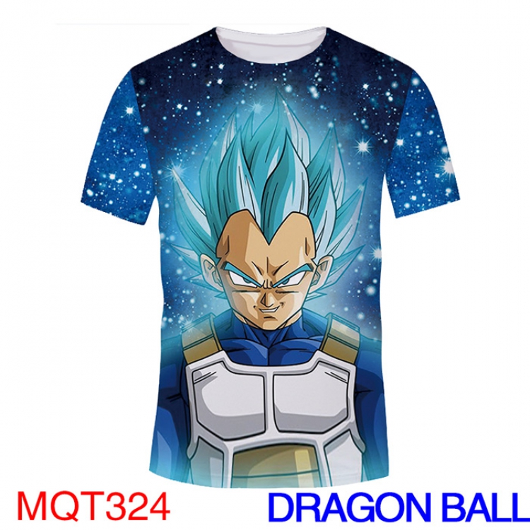 DRAGON BALL MQT324 Modal T-Shirt Full-color Double-sided M L XL XXL XXXL