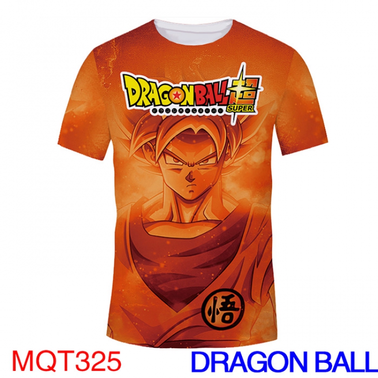 DRAGON BALL MQT325 Modal T-Shirt Full-color Double-sided M L XL XXL XXXL