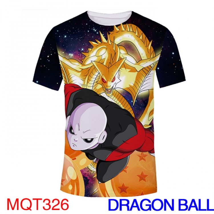 DRAGON BALL MQT326 Modal T-Shirt Full-color Double-sided M L XL XXL XXXL