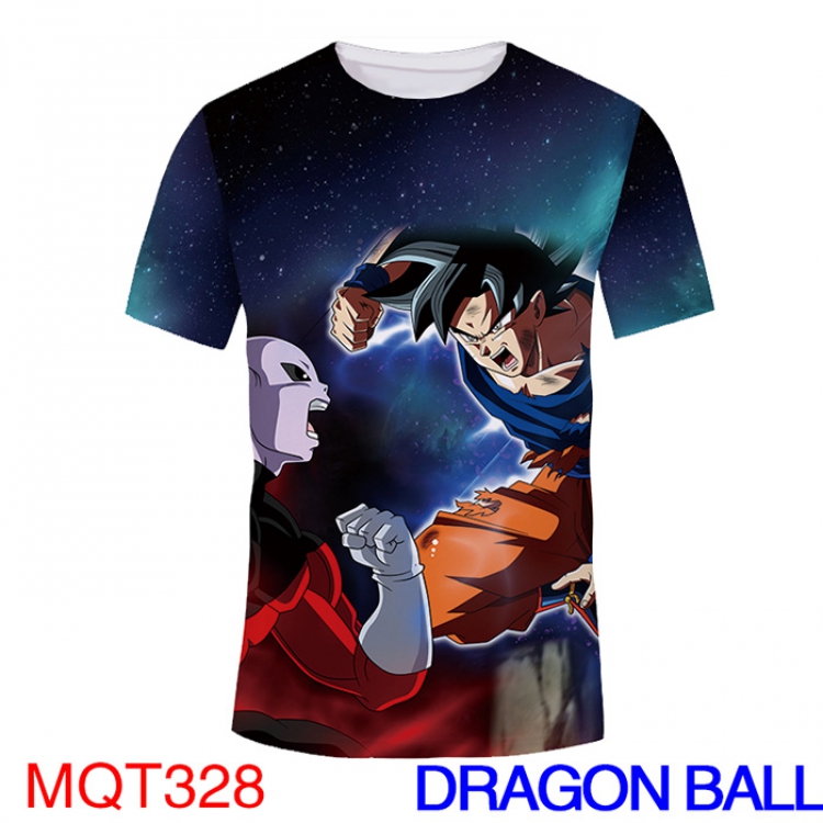 DRAGON BALL MQT328 Modal T-Shirt Full-color Double-sided M L XL XXL XXXL