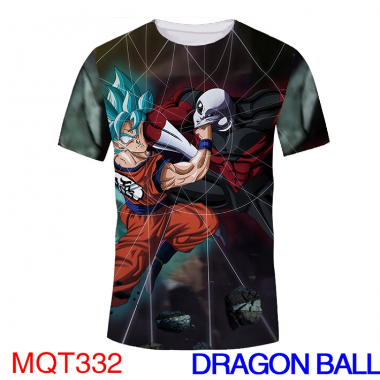 DRAGON BALL MQT332 Modal T-Shirt Full-color Double-sided M L XL XXL XXXL