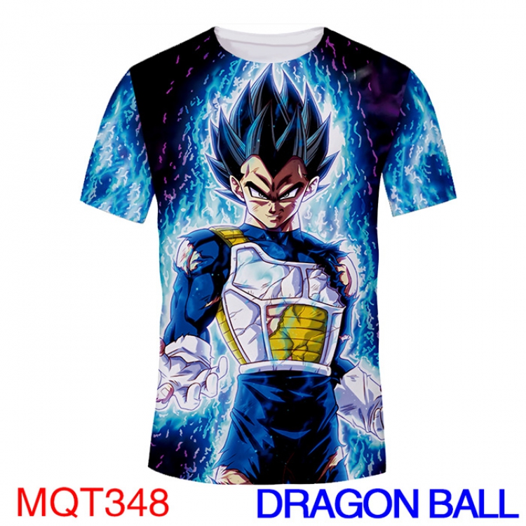 DRAGON BALL MQT348 Modal T-Shirt Full-color Double-sided M L XL XXL XXXL