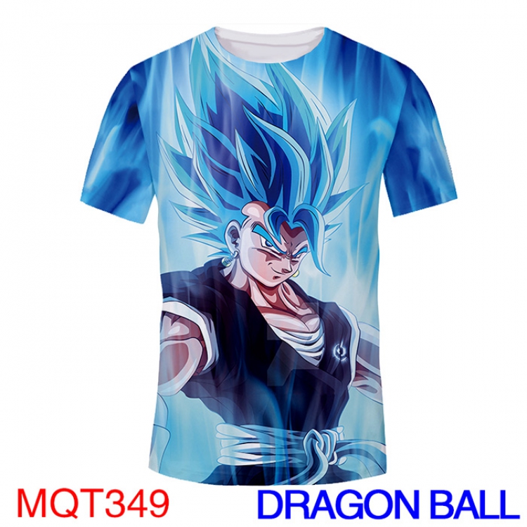 DRAGON BALL MQT349 Modal T-Shirt Full-color Double-sided M L XL XXL XXXL