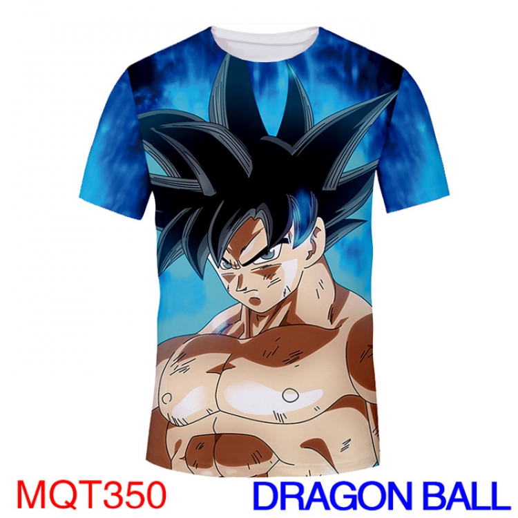 DRAGON BALL MQT350 Modal T-Shirt Full-color Double-sided M L XL XXL XXXL