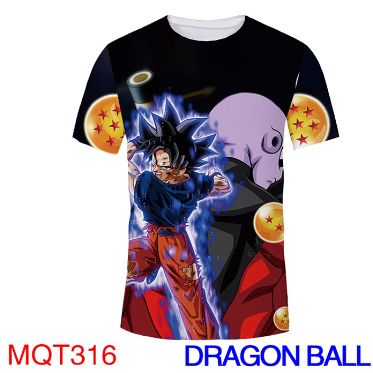 DRAGON BALL(316) Modal T-Shirt Full-color Double-sided M L XL XXL XXXL