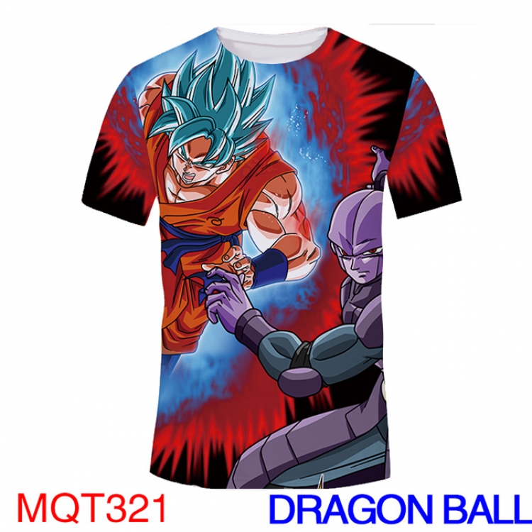 DRAGON BALL Modal Full Color T-shirt M L XL XXL XXXL