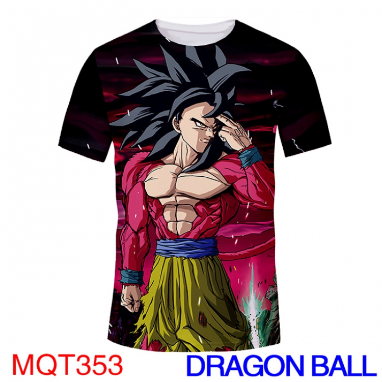 Dragon Ball Modal Full Color T-shirt M L XL XXL XXXL