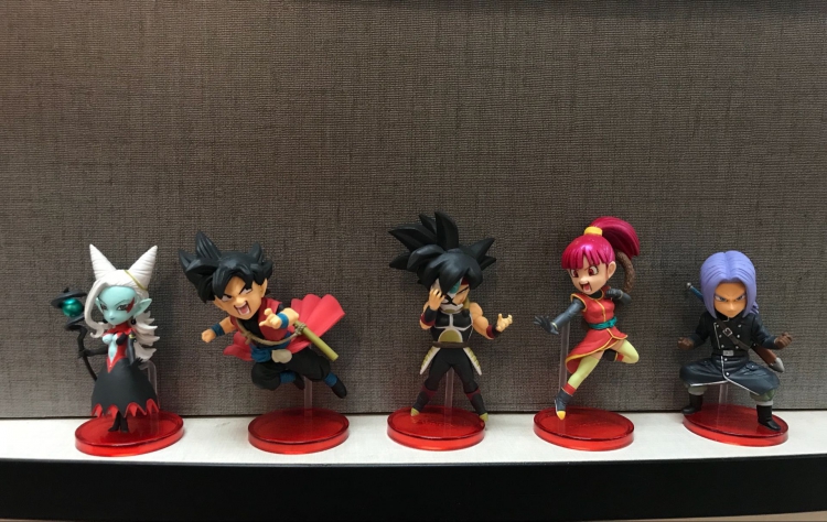 Figure Dragon Ball Super price for 5 pcs a set