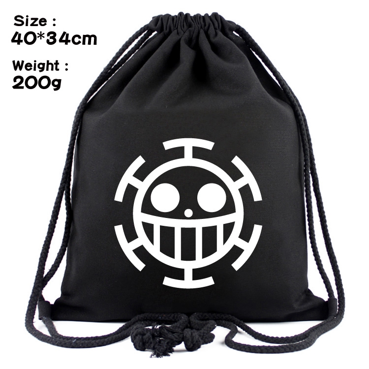 One Piece Trafalgar Law Canvas Backpack