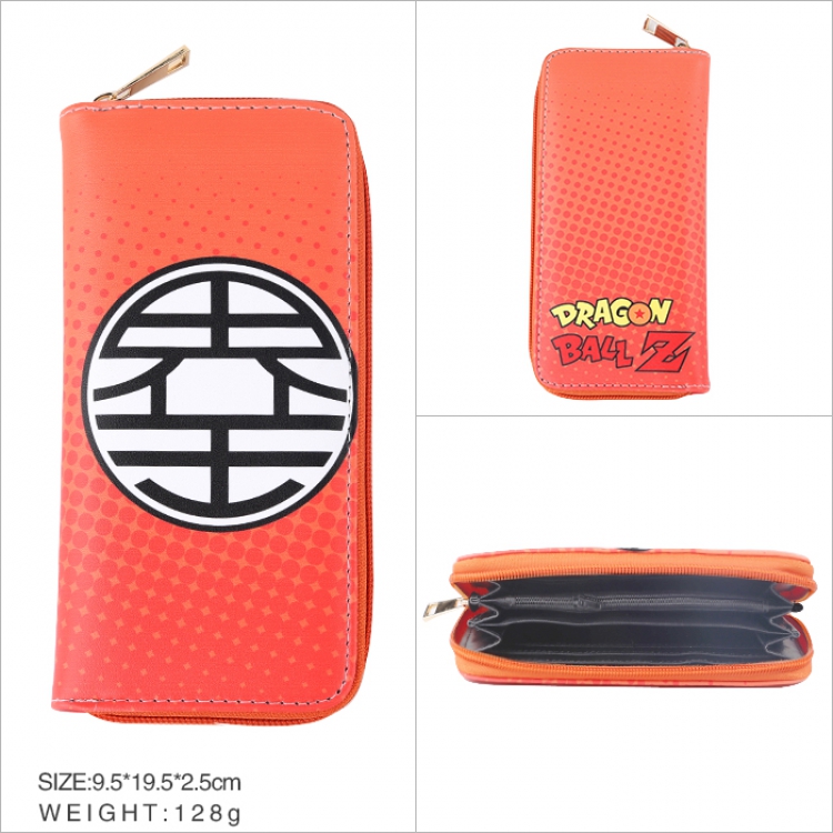 Wallet DRAGON BALL Zipper and PU Wallet