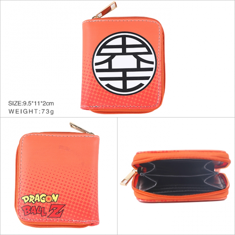 Wallet DRAGON BALL Zipper and PU Wallet