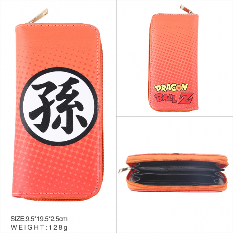 Wallet DRAGON BALL Zipper and PU Wallet